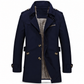 Herren Freizeit-Windjacke aus reiner Baumwolle, Arbeitsjacke für Frühling und Herbst