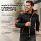 📢🎉50%Rabatt!!!🛍️✨Herren-Farbblock-Jacke mit warmem Futter und Reißverschluss