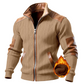 📢🎉50%Rabatt!!!🛍️✨Herren-Farbblock-Jacke mit warmem Futter und Reißverschluss