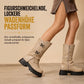 🔥 50% RABATT! 🤠 Damen Western-Stiefel – Blockabsatz, wadenhoch & Schnallenriemen