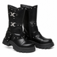 🔥 50% RABATT! 🤠 Damen Western-Stiefel – Blockabsatz, wadenhoch & Schnallenriemen