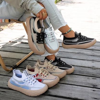 📈 Verkaufshit Nr. 1 – direkt 50%! Atmungsaktive Strick-Sneaker für Damen