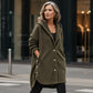 ⭐ 4,9 Sterne – nicht ohne Grund!	 Warme, lässige Cordjacke für Damen im Winter