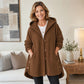⭐ 4,9 Sterne – nicht ohne Grund!	 Warme, lässige Cordjacke für Damen im Winter