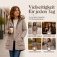 👥 Über 80.000 Käufer haben bereits zugeschlagen! Damen-Parka-Jacke mit warmem Futter und Kapuze