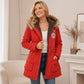 👥 Über 80.000 Käufer haben bereits zugeschlagen! Damen-Parka-Jacke mit warmem Futter und Kapuze