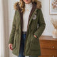 👥 Über 80.000 Käufer haben bereits zugeschlagen! Damen-Parka-Jacke mit warmem Futter und Kapuze