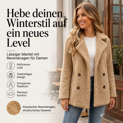 Warme, kuschelige Winterjacke für Damen