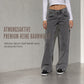 🌙 Heute um Mitternacht vorbei – verpassen Sie es nicht, sonst warten Sie ein Jahr! Damen Retro-Jeans mit hoher Taille und weitem Bein