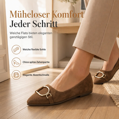 ⌛ Nur solange Vorrat reicht – danach regulärer Preis! Damen Spitz Freizeit Flache Schuhe