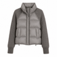 ⭐ Über 50.000 Mal verkauft ❄️ 50% Rabatt + Gratis Versand✨ Damen Wintermantel mit Stehkragen – Zopfmuster, Patchwork, kurz & warm gefüttert