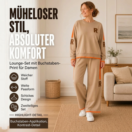 ⭐ 4,9 Sterne – nicht ohne Grund!Damen-Casual-Sweatshirt & Weite-Hosen-Set
