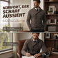 📢🎉50%Rabatt!!!🛍️✨Herren-Strickcardigan mit Schalkragen und doppelreihiger Knopfleiste