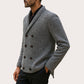 📢🎉50%Rabatt!!!🛍️✨Herren-Strickcardigan mit Schalkragen und doppelreihiger Knopfleiste