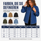 🙌 70% Wiederkaufquote – Qualität überzeugt! Jeansjacke für Damen mit ausgefranstem Saum und gewaschener Optik