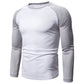 🏅 2000 Stück in 3 Tagen verkauft – schnell sein!Langarm-Raglan-T-Shirt im Color-Block-Design für Herren