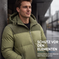 📢🎉50%Rabatt!!!🛍️✨Herren Winter-Steppjacke mit Kapuze im Color-Block-Design