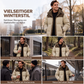 📢🎉50%Rabatt!!!🛍️✨Herren Winter-Steppjacke mit Kapuze im Color-Block-Design
