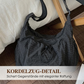 📈 Verkaufshit Nr. 1 – direkt 50%! Karierte Cloud-Tasche mit Kordelzug und Raffungen