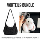 📈 Verkaufshit Nr. 1 – direkt 50%! Karierte Cloud-Tasche mit Kordelzug und Raffungen