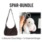 📈 Verkaufshit Nr. 1 – direkt 50%! Karierte Cloud-Tasche mit Kordelzug und Raffungen