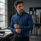 📢🎉50%Rabatt!!!🛍️✨Herren Freizeit-Jeanshemd mit Reißverschlusstaschen