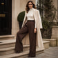 📢🎉50%Rabatt!!!🛍️✨Elegante weit geschnittene Damen-Hosen mit Fall