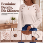 📢🎉50%Rabatt!!!🛍️✨Legeres geripptes Langarmshirt für Damen