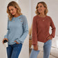 📢🎉50%Rabatt!!!🛍️✨Legeres geripptes Langarmshirt für Damen