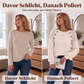 📢🎉50%Rabatt!!!🛍️✨Legeres geripptes Langarmshirt für Damen
