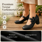 🚨 Eilmeldung: 50% endet heute Nacht! Elegante Damenschuhe mit Blockabsatz und Schleifenriemen