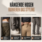 🙌 70% Wiederkaufquote – Qualität überzeugt! Cargo-Jogginghose für Herren, unifarben, im lässigen Stil