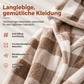 🏃‍♀️ Es wird im Akkord weggeschnappt – zögern Sie nicht! Weites kapuzen-Cardigan für Damen mit Karo-Farblock-Design