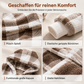 🏃‍♀️ Es wird im Akkord weggeschnappt – zögern Sie nicht! Weites kapuzen-Cardigan für Damen mit Karo-Farblock-Design