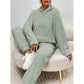 ⌛ Nur solange Vorrat reicht – danach regulärer Preis! Plüsch-Kapuzenpullover und Hose Lounge-Set für Damen