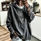 🚨 Eilmeldung: 50% endet heute Nacht! Legeres Denim-Hoodie für Damen