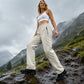 ⏰ Letzte Welle – Lager fast leer – 50% endet jederzeit Wasserdichte Outdoor-Hosen für Damen mit Reißverschlusstaschen