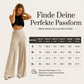🌪️ Dieser Artikel fliegt raus – der Bestand schmilzt minütlich! Damen-Lässige-High-Waist-Weitbeinhose