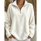 📦 Täglich 500+ Pakete versendet – der Wahnsinn! Bequemes, gemütliches Quarter-Zip-Sweatshirt für Damen