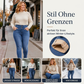 ⏰ Countdown läuft – 50% nur noch 3 Tage! Hochtaillierte Skinny-Jeans für Damen mit warmem Innenfutter