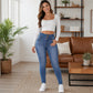 ⏰ Countdown läuft – 50% nur noch 3 Tage! Hochtaillierte Skinny-Jeans für Damen mit warmem Innenfutter
