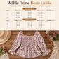 Lässige Damen-Bluse mit quadratischem Ausschnitt, ausgestellten Ärmeln und Blumenmuster aus Chiffon, Ferien-Top