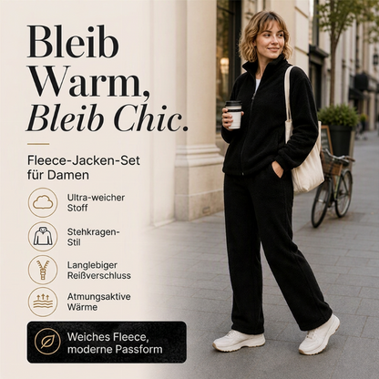 ❄️ Gemütliche Damen-Thermojacke mit Stehkragen – Warm, bequem & immer passend