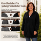 ⭐ 4,9 Sterne – nicht ohne Grund! Strukturierte Waffel-Langjacke mit Kapuze für Damen