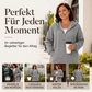 ⭐ 4,9 Sterne – nicht ohne Grund! Strukturierte Waffel-Langjacke mit Kapuze für Damen