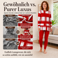 ⌛ Nur solange Vorrat reicht – danach regulärer Preis! Bedrucktes Damen-Langarmshirt mit Leggings, Set