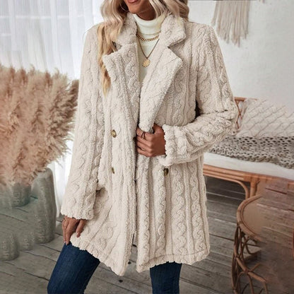 🏃‍♀️ Es wird im Akkord weggeschnappt – zögern Sie nicht! Gift Choice - Winddichter warmer Doppelrecher Mantel für Damen
