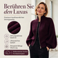 📈 Verkaufshit Nr. 1 – direkt 50%! Damen Strickpullover mit Laternenärmeln und Reißverschluss