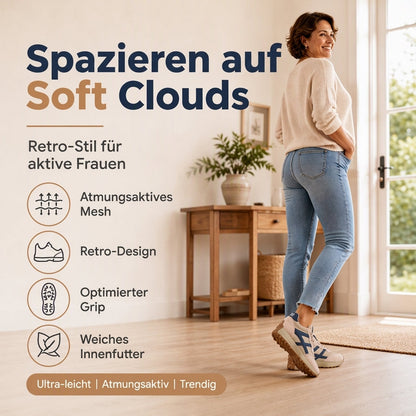 ⌛ Nur solange Vorrat reicht – danach regulärer Preis! Leichte Damen-Plateau-Sneaker für den Freizeitbereich