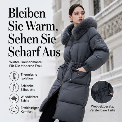 🧥 Warm & bequem – Verdickter gesteppter Mantel – Weicher Stoff, moderner Schnitt & vielseitig kombinierbar